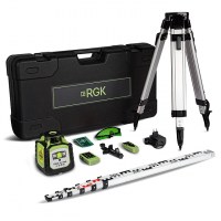 Комплект ротационного нивелира с раздвижным штативом RGK SP-100G COMBO