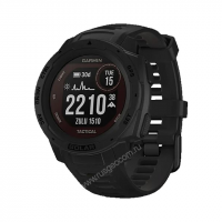 Часы Garmin Fenix 6 Pro Solar серые с черным ремешком