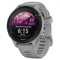 Часы Garmin Forerunner 255S со светло-серым ремешком